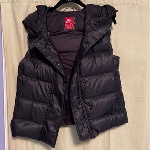 Nike Puffer Vest Hoodie
